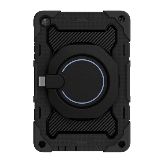 For Huawei MatePad T 10s / T10 Armor Contrast Color Silicone + PC Tablet Case(Black) - Huawei by buy2fix | Online Shopping UK | buy2fix