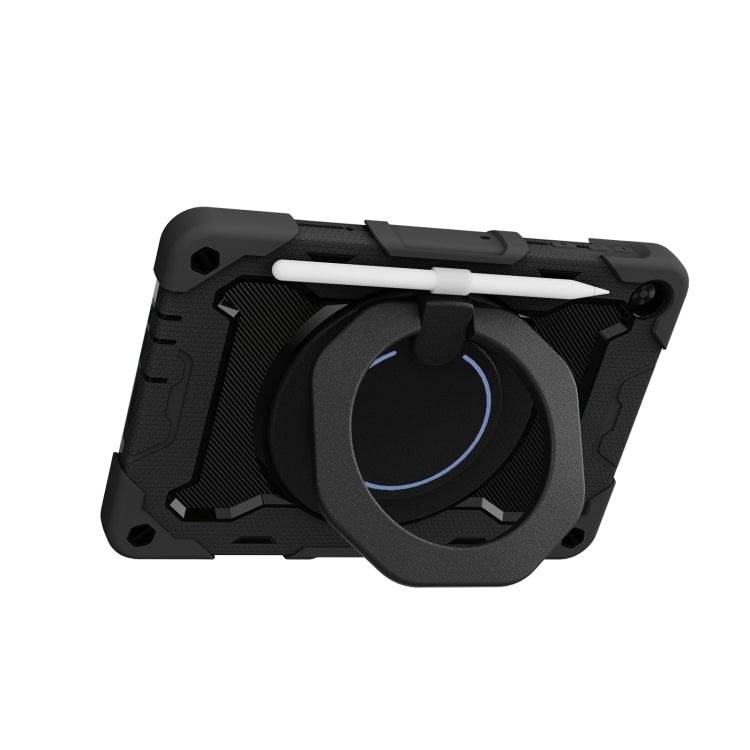 For Huawei MatePad T 10s / T10 Armor Contrast Color Silicone + PC Tablet Case(Black) - Huawei by buy2fix | Online Shopping UK | buy2fix