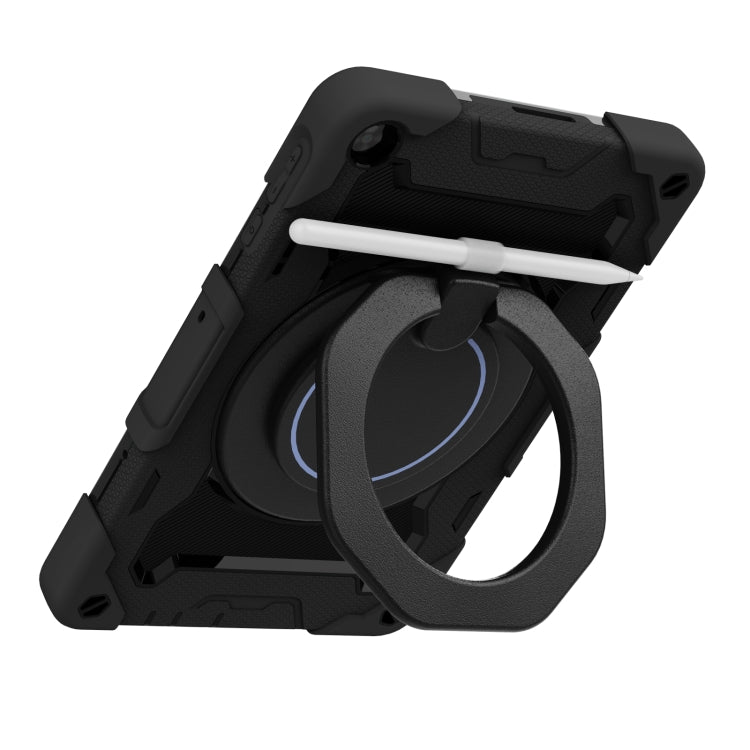 For Huawei MatePad T 10s / T10 Armor Contrast Color Silicone + PC Tablet Case(Black) - Huawei by buy2fix | Online Shopping UK | buy2fix