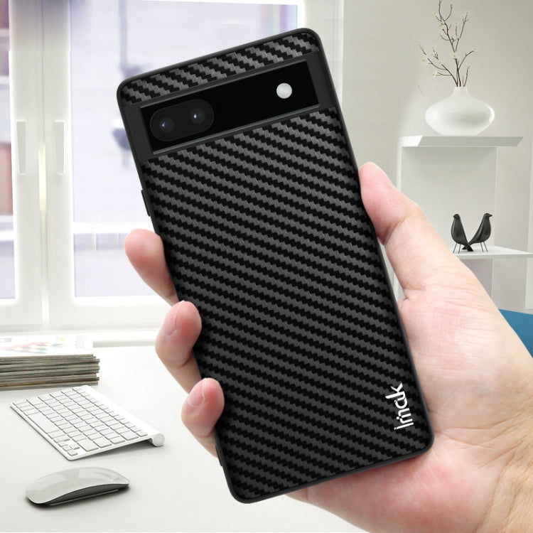 For Google Pixel 6a imak LX-5 Series PC + TPU Phone Case(Carbon Fiber Texture) - Google Cases by imak | Online Shopping UK | buy2fix