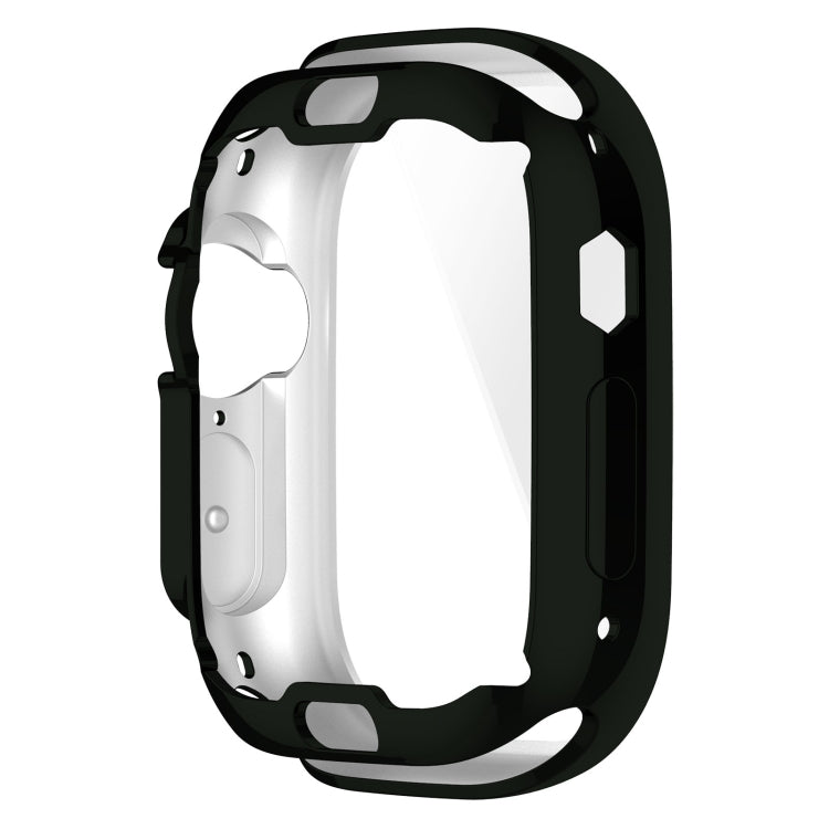 TPU All-inclusive Electroplating Protective Case For Apple Watch Ultra 1 / 2 / 3 49mm(Official Green) by buy2fix