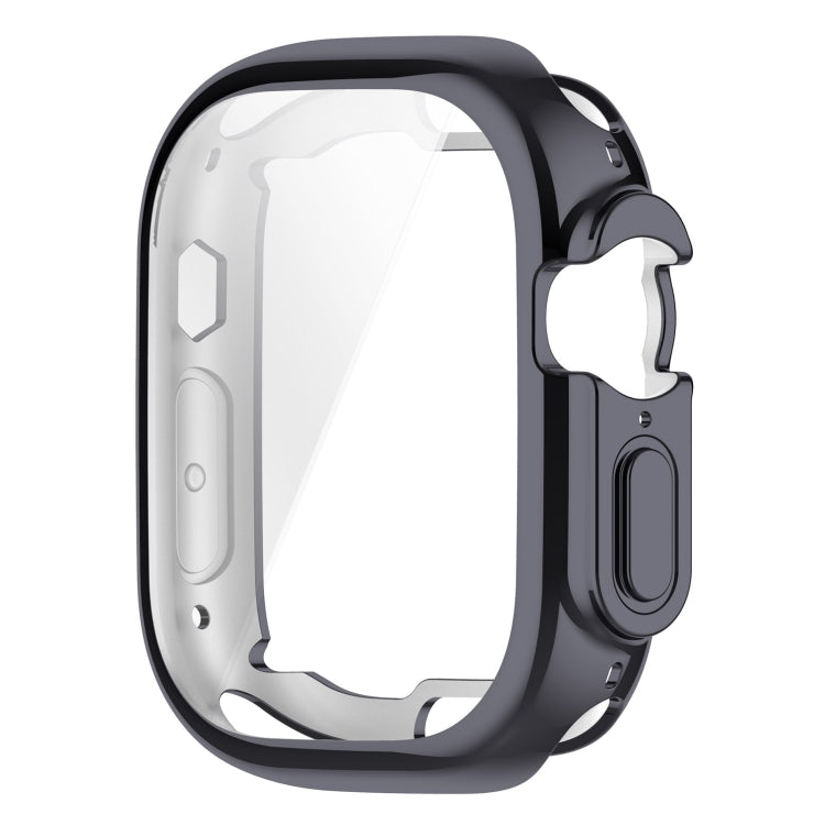 TPU All-inclusive Electroplating Protective Case For Apple Watch Ultra 1 / 2 / 3 49mm(Gun Color) by buy2fix
