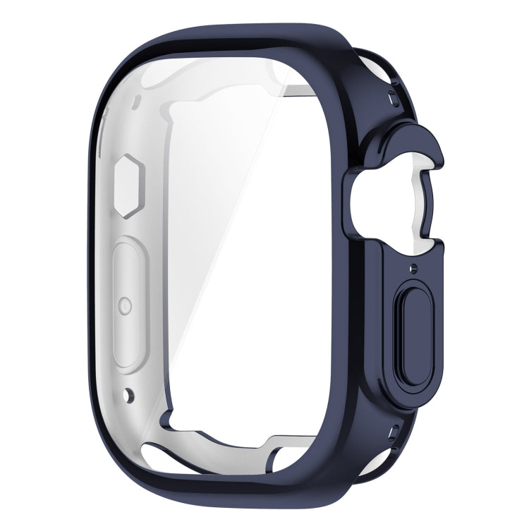 TPU All-inclusive Electroplating Protective Case For Apple Watch Ultra 1 / 2 / 3 49mm(Midnight Blue) by buy2fix