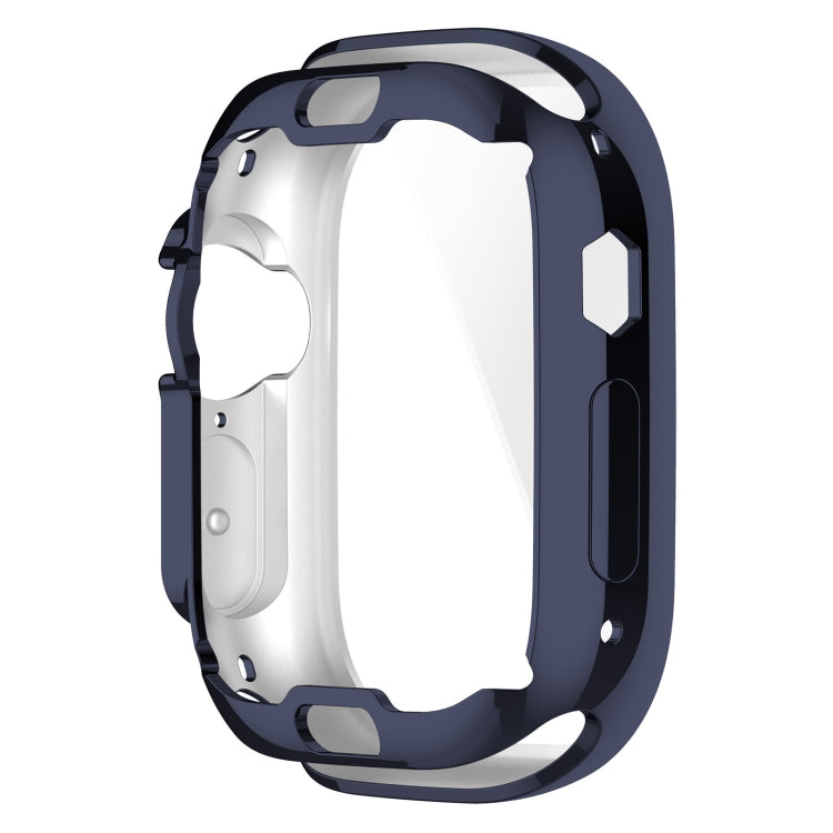 TPU All-inclusive Electroplating Protective Case For Apple Watch Ultra 1 / 2 / 3 49mm(Midnight Blue) by buy2fix