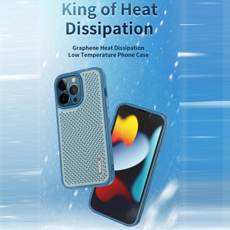 For iPhone 14 Plus ROCK Graphene Heat Dissipation Phone Case (Black) - iPhone 14 Plus Cases by ROCK | Online Shopping UK | buy2fix