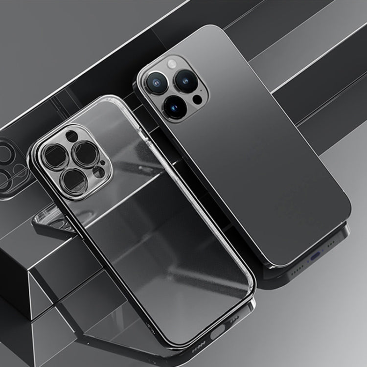 For iPhone 14 ROCK Frosted Plated Phone Case (Black) - iPhone 14 Cases by ROCK | Online Shopping UK | buy2fix