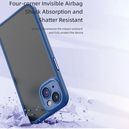 For iPhone 14 ROCK Guard Skin-feel Phone Case (White) - iPhone 14 Cases by ROCK | Online Shopping UK | buy2fix