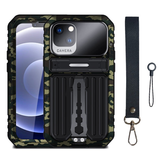 For iPhone 14 Armor Life Waterproof Shockproof Splash-proof Dust-proof Phone Case (Camouflage) - iPhone 14 Cases by buy2fix | Online Shopping UK | buy2fix