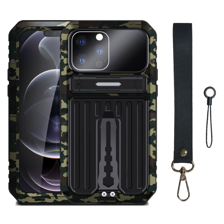 For iPhone 14 Pro Armor Life Waterproof Shockproof Splash-proof Dust-proof Phone Case(Camouflage) - iPhone 14 Pro Cases by buy2fix | Online Shopping UK | buy2fix