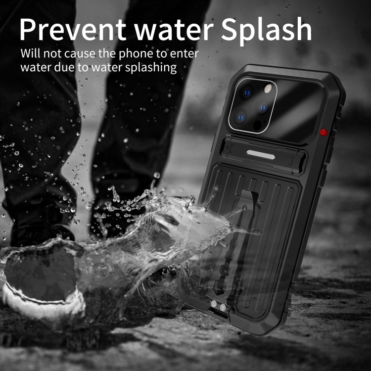 For iPhone 14 Pro Armor Life Waterproof Shockproof Splash-proof Dust-proof Phone Case(Camouflage) - iPhone 14 Pro Cases by buy2fix | Online Shopping UK | buy2fix