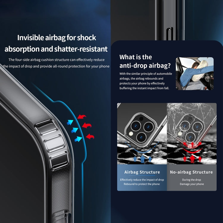 For iPhone 14 Pro Max ROCK Pure Series Phone Case (Transparent) - iPhone 14 Pro Max Cases by ROCK | Online Shopping UK | buy2fix