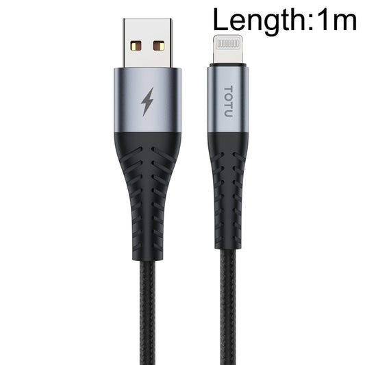 TOTU BL-005 Tough Series USB to 8 Pin Charging Data Cable Length:1m - MFI Cable by TOTUDESIGN | Online Shopping UK | buy2fix