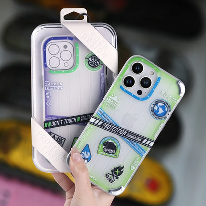 For iPhone 14 ROCK InShare Travel Series PC+TPU Phone Case (D915 Highway) - iPhone 14 Cases by ROCK | Online Shopping UK | buy2fix