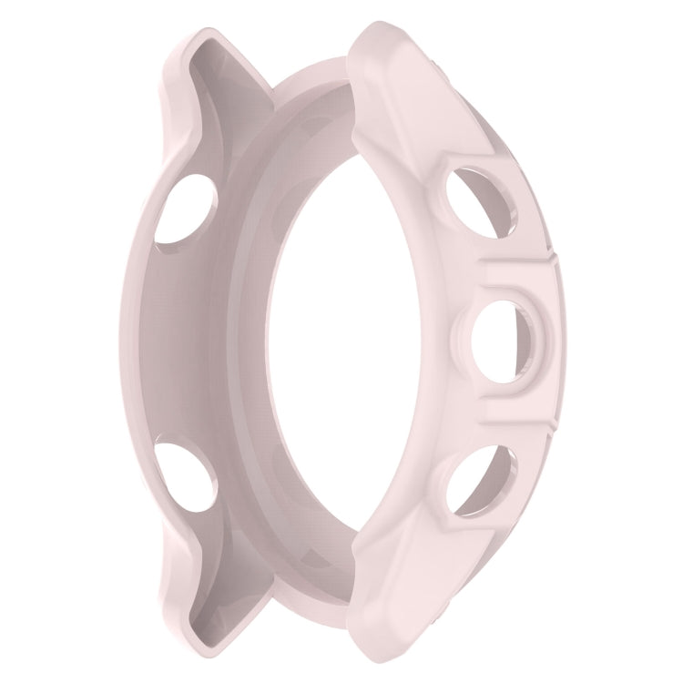 For Garmin Forerunner 255S TPU Armor Hollow Protective Case(Light Pink) by buy2fix