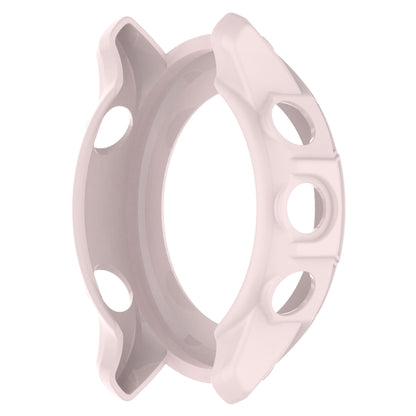 For Garmin Forerunner 255S TPU Armor Hollow Protective Case(Light Pink) by buy2fix