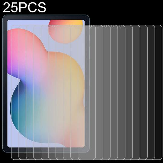 25 PCS 9H 0.3mm Explosion-proof Tempered Glass Film for Galaxy Tab S6 Lite P610 / P615 / S6 Lite 2024