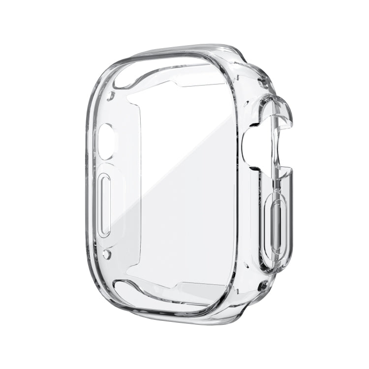All-inclusive Transparent TPU Protective Case For Apple Watch Ultra 1 / 2 / 3 49mm by buy2fix