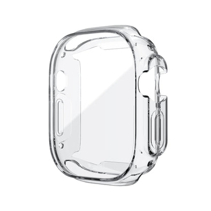 All-inclusive Transparent TPU Protective Case For Apple Watch Ultra 1 / 2 / 3 49mm by buy2fix