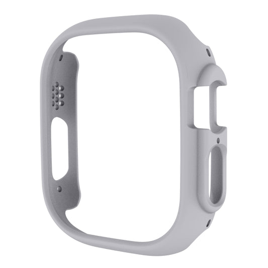 Half-inclusive PC Protective Case For Apple Watch Ultra 1 / 2 / 3 49mm(Light Grey) by buy2fix