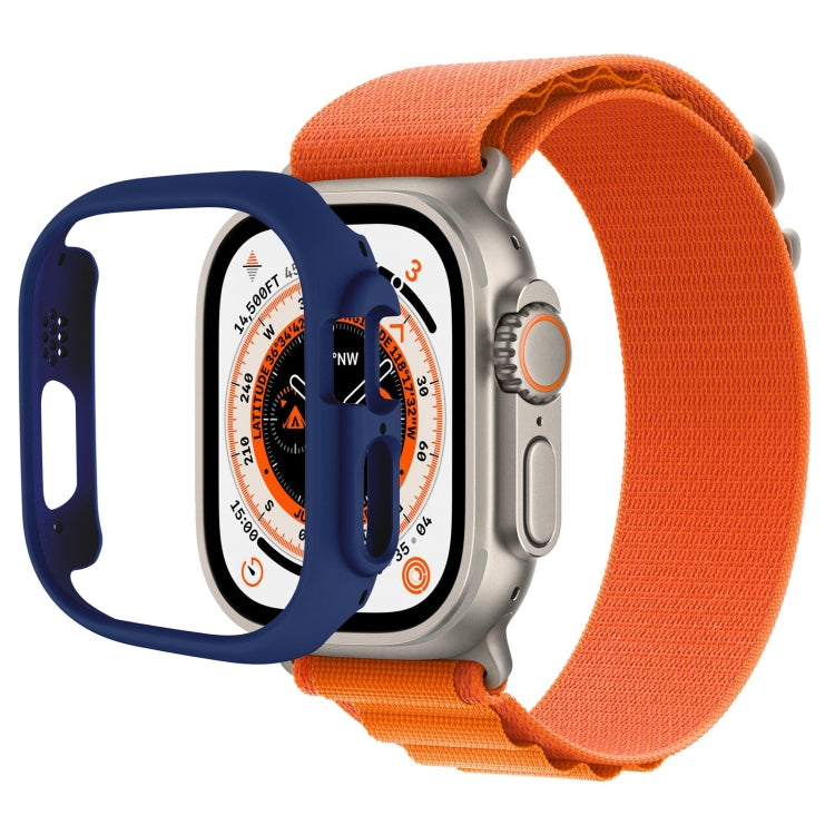 Half-inclusive PC Protective Case For Apple Watch Ultra 1 / 2 / 3 49mm(Dark Blue) by buy2fix