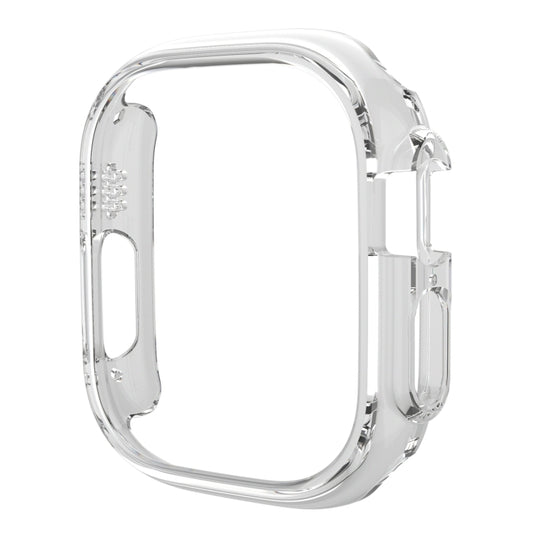 Half-inclusive PC Protective Case For Apple Watch Ultra 1 / 2 / 3 49mm(Transparent) by buy2fix