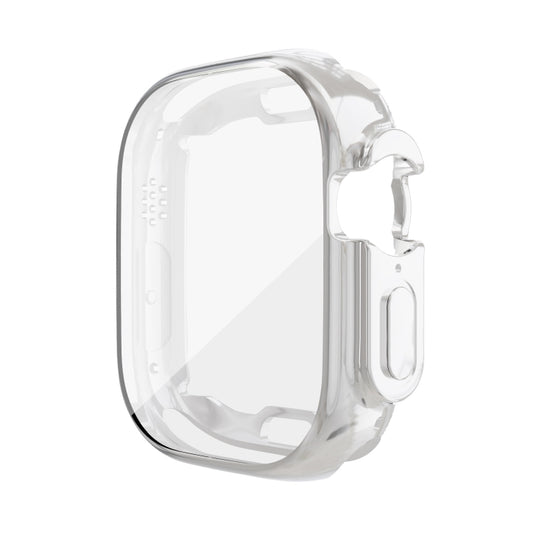 All-inclusive Plating TPU Protective Case For Apple Watch Ultra 1 / 2 / 3 49mm(Silver) by buy2fix
