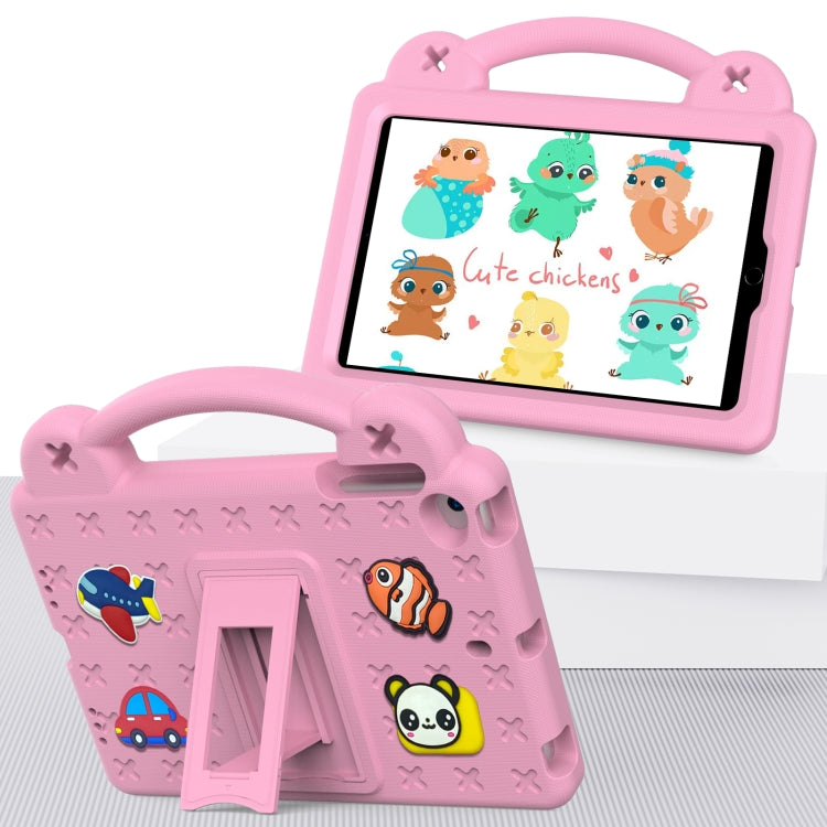 Handle Kickstand Children EVA Shockproof Tablet Case For iPad mini 1 / 2 / 3 / 4 / 5(Pink) - More iPad Cases by buy2fix | Online Shopping UK | buy2fix