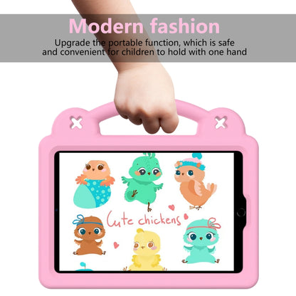 Handle Kickstand Children EVA Shockproof Tablet Case For iPad mini 1 / 2 / 3 / 4 / 5(Pink) - More iPad Cases by buy2fix | Online Shopping UK | buy2fix