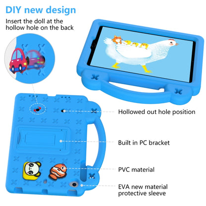 Handle Kickstand Children EVA Shockproof Tablet Case For iPad mini 1 / 2 / 3 / 4 / 5(Sky Blue) - More iPad Cases by buy2fix | Online Shopping UK | buy2fix