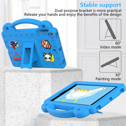 Handle Kickstand Children EVA Shockproof Tablet Case For iPad mini 1 / 2 / 3 / 4 / 5(Sky Blue) - More iPad Cases by buy2fix | Online Shopping UK | buy2fix