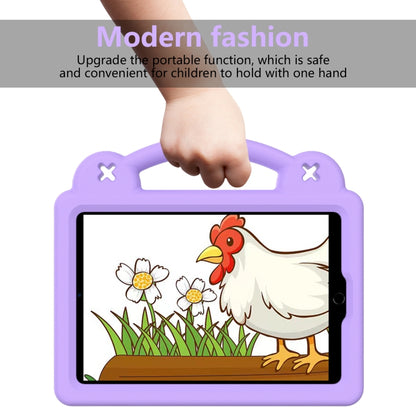Handle Kickstand Children EVA Shockproof Tablet Case For iPad mini 1 / 2 / 3 / 4 / 5(Light Purple) - More iPad Cases by buy2fix | Online Shopping UK | buy2fix