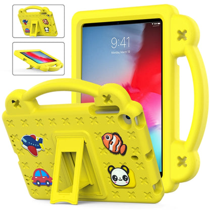 Handle Kickstand Children EVA Shockproof Tablet Case For iPad mini 1 / 2 / 3 / 4 / 5(Yellow) - More iPad Cases by buy2fix | Online Shopping UK | buy2fix