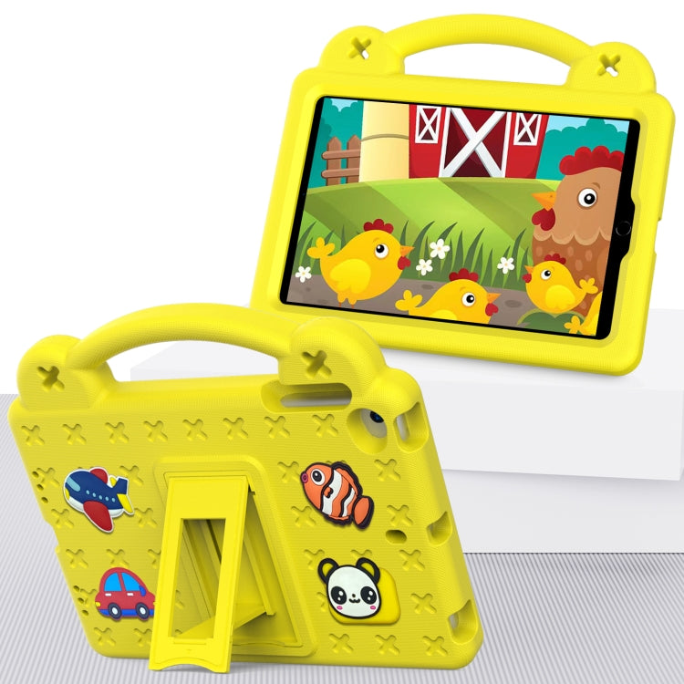 Handle Kickstand Children EVA Shockproof Tablet Case For iPad mini 1 / 2 / 3 / 4 / 5(Yellow) - More iPad Cases by buy2fix | Online Shopping UK | buy2fix