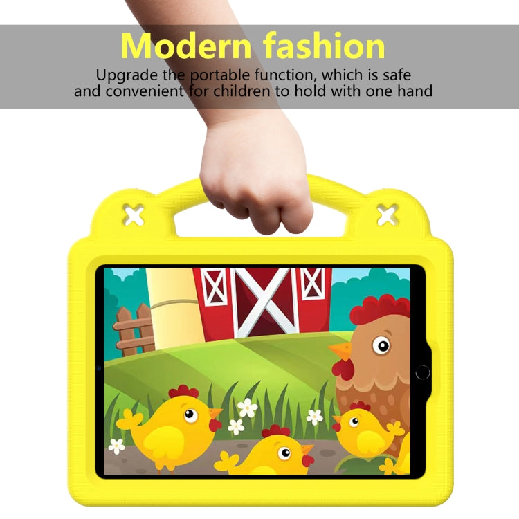 Handle Kickstand Children EVA Shockproof Tablet Case For iPad mini 1 / 2 / 3 / 4 / 5(Yellow) - More iPad Cases by buy2fix | Online Shopping UK | buy2fix