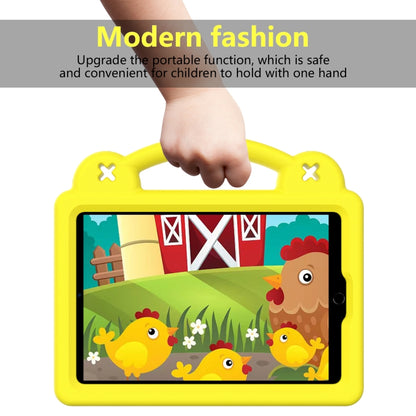 Handle Kickstand Children EVA Shockproof Tablet Case For iPad mini 1 / 2 / 3 / 4 / 5(Yellow) - More iPad Cases by buy2fix | Online Shopping UK | buy2fix