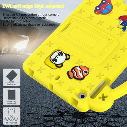 Handle Kickstand Children EVA Shockproof Tablet Case For iPad mini 1 / 2 / 3 / 4 / 5(Yellow) - More iPad Cases by buy2fix | Online Shopping UK | buy2fix