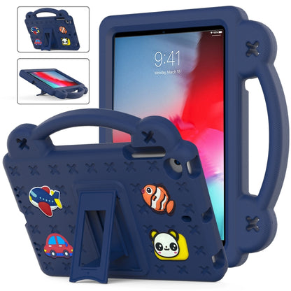 Handle Kickstand Children EVA Shockproof Tablet Case For iPad mini 1 / 2 / 3 / 4 / 5(Navy Blue) - More iPad Cases by buy2fix | Online Shopping UK | buy2fix