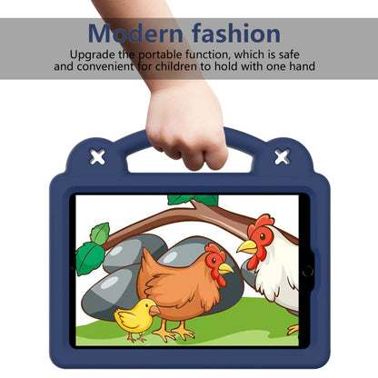 Handle Kickstand Children EVA Shockproof Tablet Case For iPad mini 1 / 2 / 3 / 4 / 5(Navy Blue) - More iPad Cases by buy2fix | Online Shopping UK | buy2fix