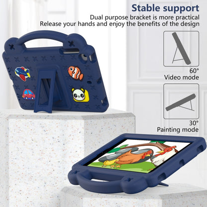 Handle Kickstand Children EVA Shockproof Tablet Case For iPad mini 1 / 2 / 3 / 4 / 5(Navy Blue) - More iPad Cases by buy2fix | Online Shopping UK | buy2fix