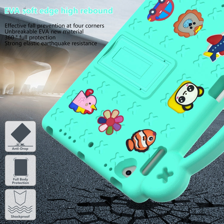 Handle Kickstand Children EVA Shockproof Tablet Case For iPad Air / Air 2 / iPad 5 / 6 / Pro 9.7(Mint Green) - More iPad Cases by buy2fix | Online Shopping UK | buy2fix