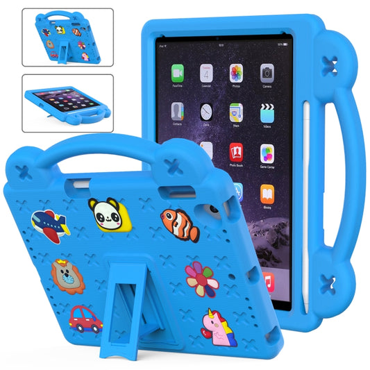 Handle Kickstand Children EVA Shockproof Tablet Case For iPad Air / Air 2 / iPad 5 / 6 / Pro 9.7(Sky Blue) - More iPad Cases by buy2fix | Online Shopping UK | buy2fix