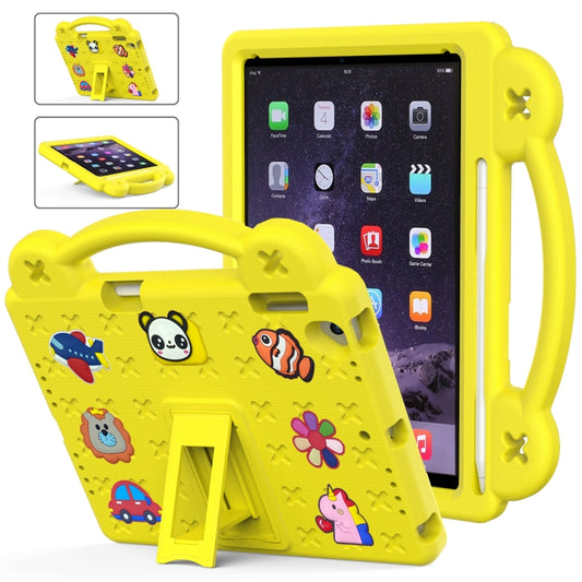 Handle Kickstand Children EVA Shockproof Tablet Case For iPad Air / Air 2 / iPad 5 / 6 / Pro 9.7(Yellow) - More iPad Cases by buy2fix | Online Shopping UK | buy2fix