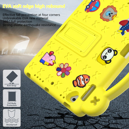 Handle Kickstand Children EVA Shockproof Tablet Case For iPad Air / Air 2 / iPad 5 / 6 / Pro 9.7(Yellow) - More iPad Cases by buy2fix | Online Shopping UK | buy2fix