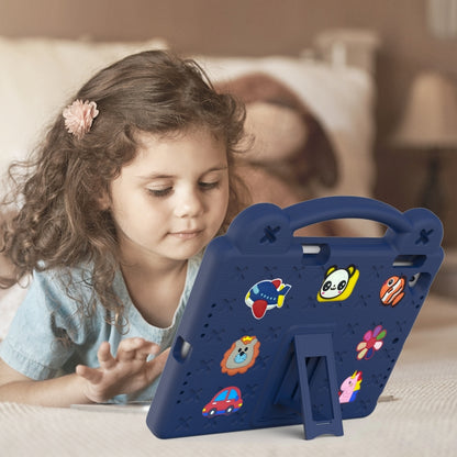 Handle Kickstand Children EVA Shockproof Tablet Case For iPad Air / Air 2 / iPad 5 / 6 / Pro 9.7(Navy Blue) - More iPad Cases by buy2fix | Online Shopping UK | buy2fix