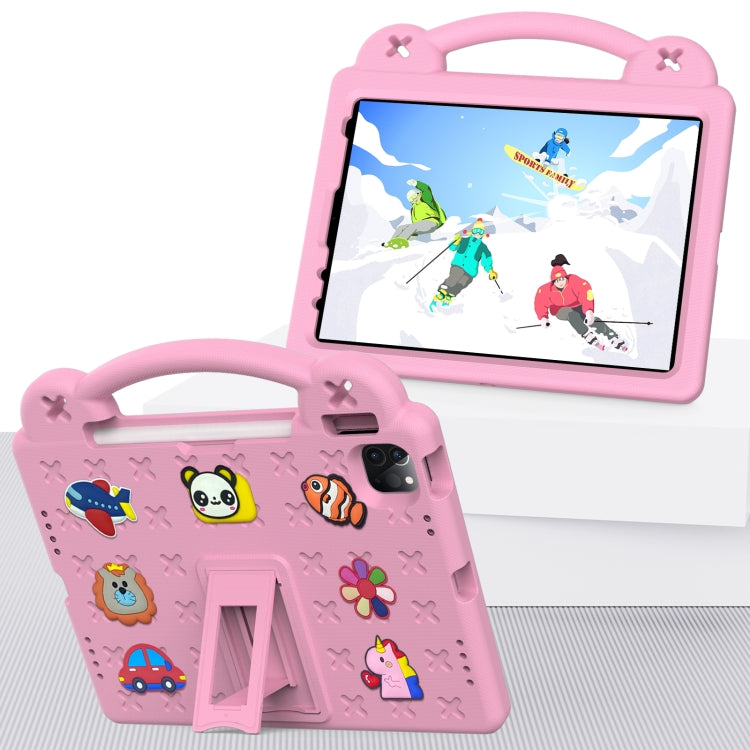 Handle Kickstand Children EVA Shockproof Tablet Case For iPad Pro 11 2018 / 2020 / 2021(Pink) - More iPad Cases by buy2fix | Online Shopping UK | buy2fix