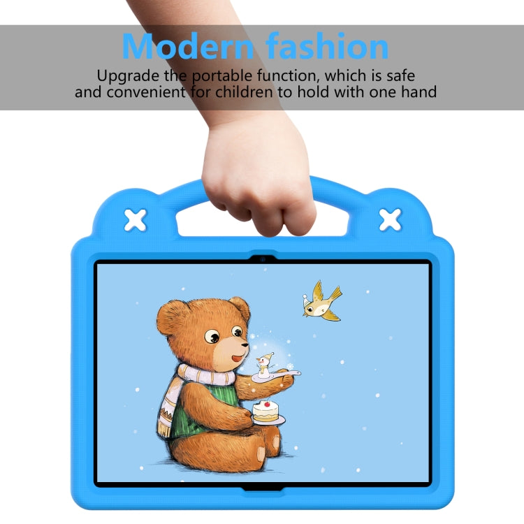 For Lenovo Tab M10 X605 / X505 / Tab P10 X705 Handle Kickstand Children EVA Shockproof Tablet Case(Sky Blue) - Lenovo by buy2fix | Online Shopping UK | buy2fix