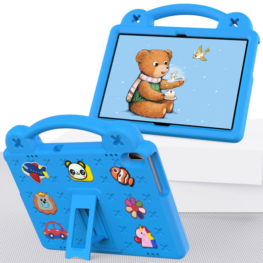 For Huawei MediaPad T5 10.1 Handle Kickstand Children EVA Shockproof Tablet Case(Sky Blue) - Huawei by buy2fix | Online Shopping UK | buy2fix