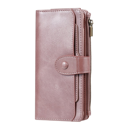 For Galaxy S20 Plus Multifunctional Retro Detachable Magnetic Horizontal Flip Leather Case with Card Slots & Holder & Wallet & Photo Frame(Pink) - Galaxy Phone Cases by buy2fix | Online Shopping UK | buy2fix