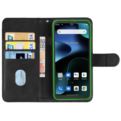 For Blackview BV5200 Leather Phone Case(Black) - More Brand by buy2fix | Online Shopping UK | buy2fix