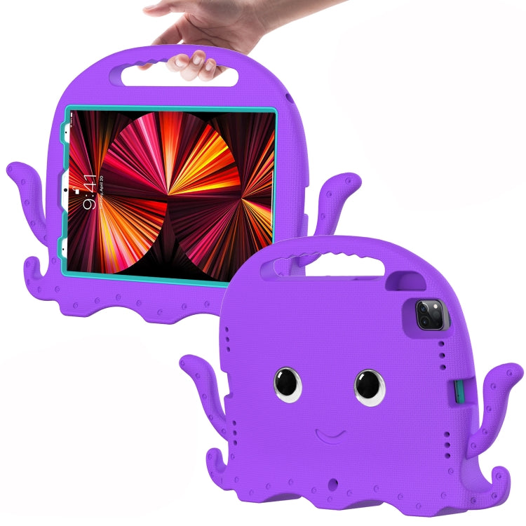 For iPad Pro 11 2018 / 2020 / 2021 Octopus Style EVA + PC Tablet Case with Strap(Purple) - iPad Pro 11 (2022/2021) Cases by buy2fix | Online Shopping UK | buy2fix
